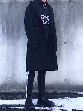 ケージさん（メンズ・175cm）の冬コーディネート