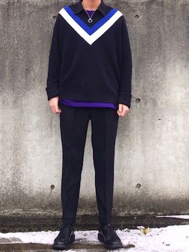 ケージさん（メンズ・175cm）の冬コーディネート