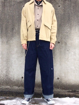 ケージさん（メンズ・175cm）の冬コーディネート