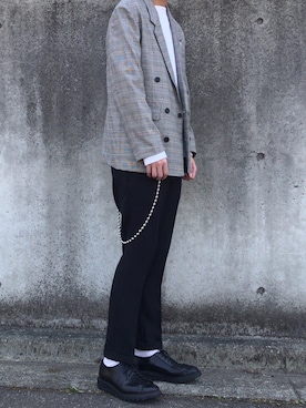 ケージさん(メンズ・175cm)の春コーディネート