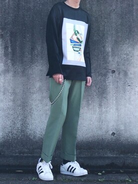 「stayfun」｜ケージさん（メンズ・175cm）の秋コーディネート