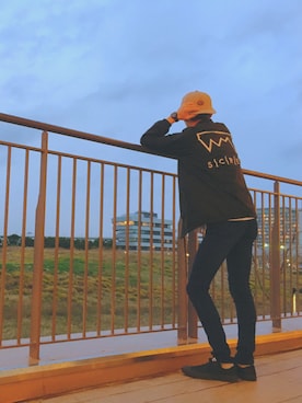 「COAL（コール）のアイテム」を使った、Rickieさん（メンズ・168cm）の春コーディネート