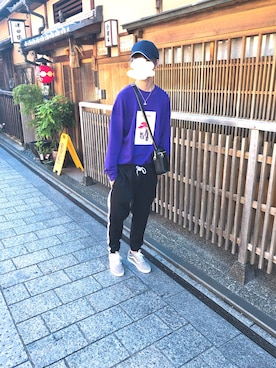 「TOMMY（トミー）のアイテム（帽子）」を使った、ぷぃさん（メンズ・176cm）の夏コーディネート
