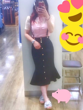 andmary ミニスカート パンツ ANDMARY】Avery ribbon skirt