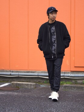 「CONVERSE TOKYO（コンバーストウキョウ）のアイテム（ジャケット/アウター）」を使った、DOGDAYSさん（メンズ・172cm）の秋コーディネート