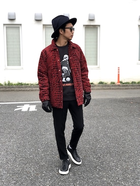 「KIJIMA TAKAYUKI」｜「アイテム（ブルゾン）」を使った、DOGDAYSさん（メンズ・172cm）の秋コーディネート