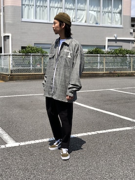 「doublet（ダブレット）のアイテム（シャツ/ブラウス）」を使った、DOGDAYSさん（メンズ・172cm）の夏コーディネート