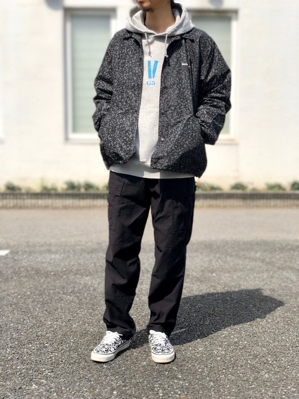 BlackEyePatchのナイロンジャケットを使った人気ファッション