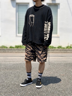 「black eye patch」｜DOGDAYSさん（メンズ・172cm）の春コーディネート