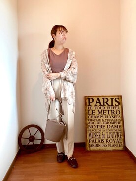 おれなさん（レディース・157cm）の秋コーディネート