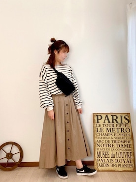 おれなさん（レディース・157cm）の秋コーディネート