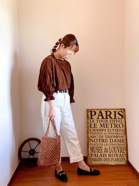 おれなさん（レディース・157cm）の秋コーディネート