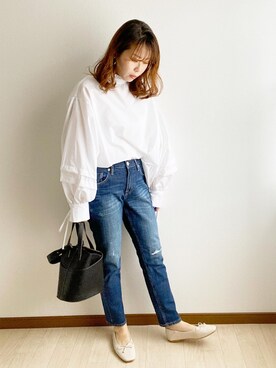 おれなさん（レディース・156cm）の冬コーディネート