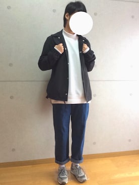 「WEGO（ウィゴー）のアイテム（スウェット）」を使った、ototoさん（レディース・163cm）の秋コーディネート