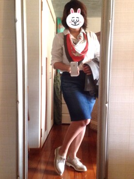 「BENEBIS（ベネビス）のアイテム」を使った、Jemさん（レディース・156cm）の冬コーディネート