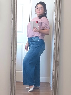 「Belle Maison（ベルメゾン）のアイテム」を使った、Jemさん（レディース・156cm）の春コーディネート