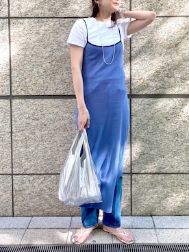 「Harpo（アルポ）のアイテム」を使った、satomiさん（レディース・170cm）の春コーディネート