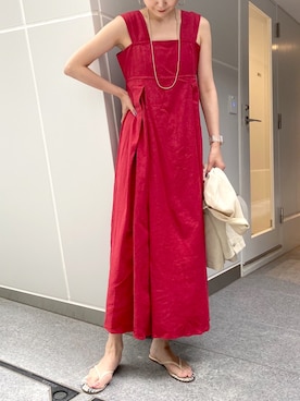 「Harpo（アルポ）のアイテム」を使った、satomiさん（レディース・170cm）の春コーディネート