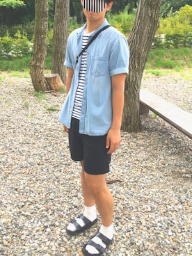 おっしーさん（メンズ・174cm）の夏コーディネート