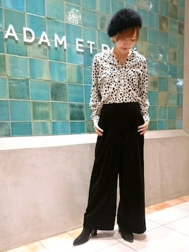 Emilyさん（レディース・162cm）の冬コーディネート