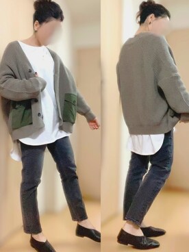 ゆーさん（レディース・158cm）の秋コーディネート