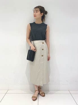 りなてぃさん（レディース・155cm）の夏コーディネート