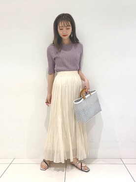 りなてぃさん（レディース・155cm）の夏コーディネート