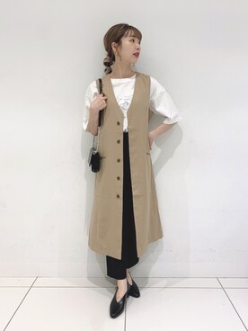 りなてぃさん（レディース・155cm）の夏コーディネート