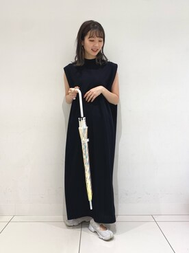 「ameme（アメメ）のアイテム」を使った、りなてぃさん（レディース・155cm）の春コーディネート
