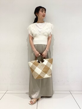 りなてぃさん（レディース・155cm）の春コーディネート