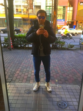 かくちゃんさん(メンズ・175cm)の冬コーディネート