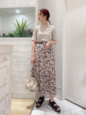 narumiさん（レディース・163cm）の夏コーディネート