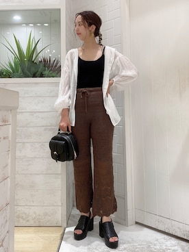 narumiさん（レディース・163cm）の夏コーディネート