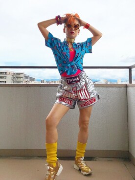 カラフルカモーンさんのコーディネート