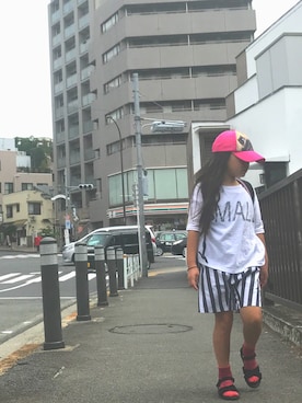 「pug」｜chihiroさん（キッズ・120cm）の夏コーディネート