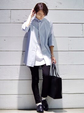 アライ@youtubeさん(メンズ・176cm)の春コーディネート