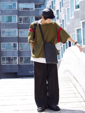 アライ@youtubeさん（メンズ・176cm）の夏コーディネート