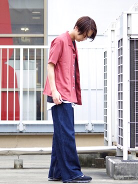 アライ@youtubeさん(メンズ・176cm)の夏コーディネート