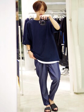 アライ@youtubeさん（メンズ・176cm）の夏コーディネート