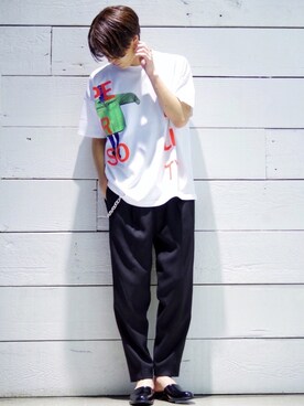 アライ@youtubeさん（メンズ・176cm）の夏コーディネート