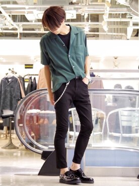 アライ@youtubeさん(メンズ・176cm)の夏コーディネート