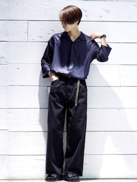 アライ@youtubeさん（メンズ・176cm）の夏コーディネート