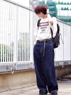 アライ@youtubeさん（メンズ・176cm）の夏コーディネート