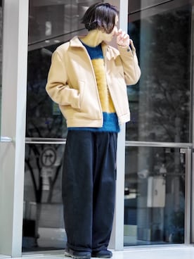 アライ@youtubeさん(メンズ・176cm)の秋コーディネート