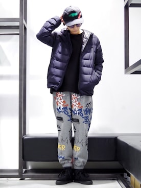 アライ@youtubeさん（メンズ・176cm）の秋コーディネート