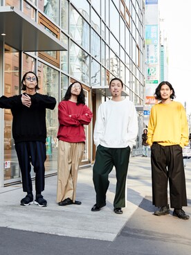 アライ@youtubeさん（メンズ・176cm）の春コーディネート