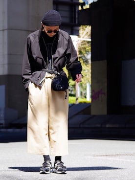 アライ@youtubeさん（メンズ・176cm）の春コーディネート