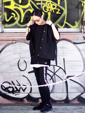 アライ@youtubeさん（メンズ・176cm）の春コーディネート