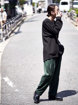 アライ@youtubeさん(メンズ・176cm)の秋コーディネート