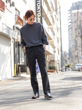 アライ@youtubeさん（メンズ・176cm）の春コーディネート